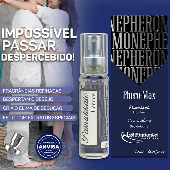 O TOQUE FINAL PARA UMA PRESENÇA INESQUECÍVEL - PERFUME AFRODISÍACO MASCULINO PAMUKKALE