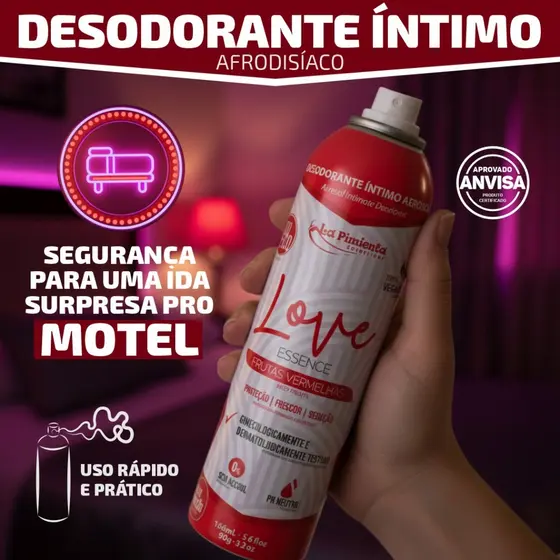 DESODORANTE ÍNTIMO AFRODISÍACO PARA QUEM QUER TRANSAR APÓS O TRABALHO
