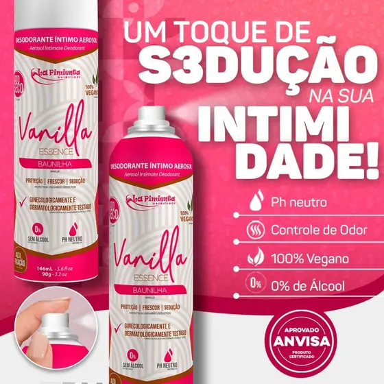 DESODORANTE íNTiMO AFRODISÍACO ZERO ODOR MAIS CONFORTO NA RELAÇÃO