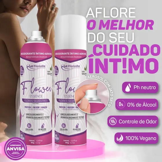 DESODORANTE CALMANTE INTÍMO, PARA TODOS OS TIPOS DE PELE E AROMAS ENCANTADOR - LA PIMIENTA