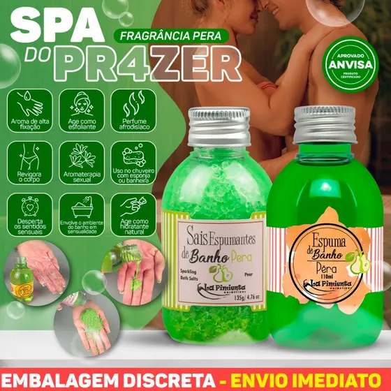 SAIS DE BANHO SENSUAL - FRAGRÂNCIAS EXCELENTES DE BANHO PARA UM SPA RECONFORTANTE E DELICIOSO