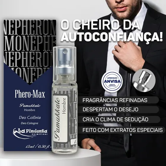 A FRAGRÂNCIA IDEAL PARA HOMENS QUE SABEM O QUE QUEREM - PERFUME AFRODISÍACO MASCULINO PAMUKKALE