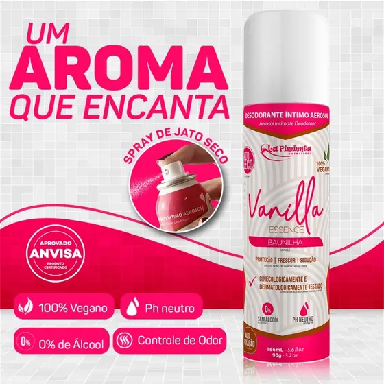 DESODORANTE ÍNTIMO EXCELENTE PARA DEIXAR SUA REGIÃO ÍNTIMA CHEIROSA