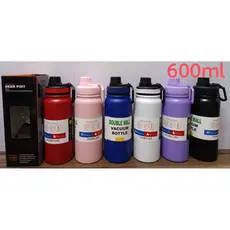 800ml Garrafa Térmica A Vácuo Copo Portátil Aço Inoxidável De Água Esporte 7 Cores Disponíveis
