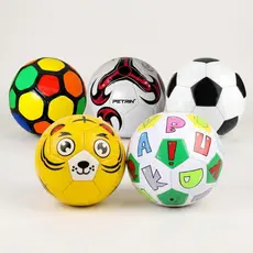 Bola de Futebol Infantil Pequena de Couro Cores e Modelos Sortidos Handebol