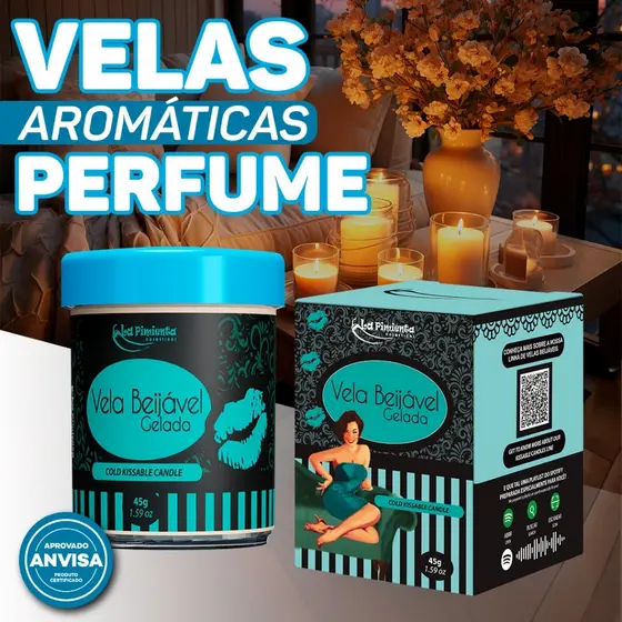 VELA AROMÁTICA BEIJÁVEL PARA MASSAGENS QUE RELAXAM O CORPO E A MENTE