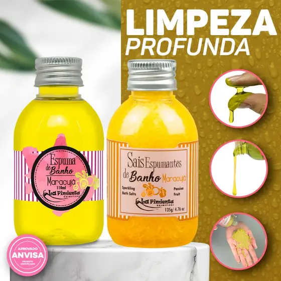 SPA PARTICULAR SAIS E ESPUMA DE BANHO PARA UM RELAXAMENTO PERFEITO