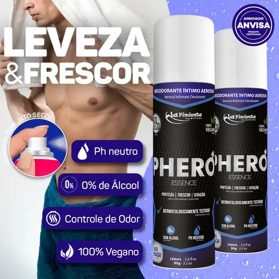 DESODORANTE ÍNTIMO PARA DEIXAR A REGIÃO ÍNTIMA MASCULINA CHEIROSA ANTES DO SEXO