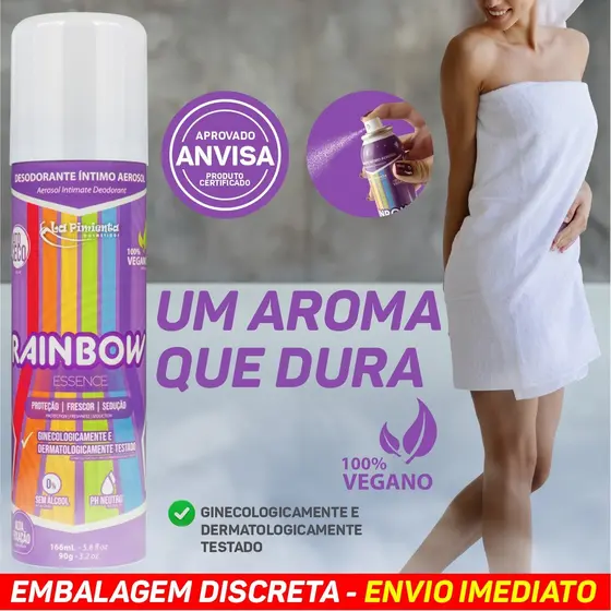 VAGINA LIVRE DE SUOR E MAU CHEIRO COM DESODORANTE ÍNTIMO - ESSENCE LA PIMIENTA