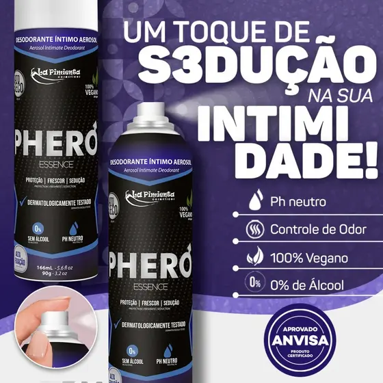 DESODORANTE ÍNTIMO ESSENCE DEIXE O PÊNIS LIMPO, SECO E PERFUMADO