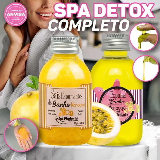 SAIS E ESPUMA DE BANHO RELAXANTES PARA UM MOMENTO ESTILO SPA