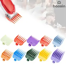 haosin 10pçs Pente De Reposição Colorido Para Cortar Cabelo 1,5-22mm