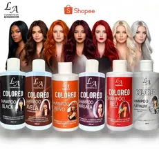 Shampoo Tonalizante Sem Amônia 300ml Cobre Brancos Hidrata e Dá Brilho | La Cosméticos