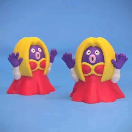 Jynx Pokémon 3D Boneco Miniatura Action Figure Impressão 3D Colecionavel Presentes Decoracao