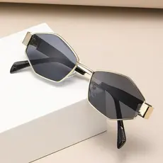 Óculos De Sol Retrô Ovais Unisex Com Armações De Metal, Estilo Fashion 2025