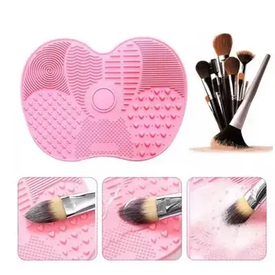 Tapete Para Limpeza De Pincéis Silicone / Pad de limpeza da escova para cuidar e limpar pincéis-INLIS ANA