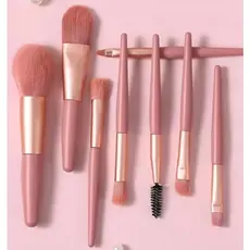 12 Kits de 8 mini Conjunto De Pincéis De Maquiagem