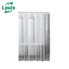 Louis Kit Seixos / Cubo 3D Cortina Box Banheiro - Com Ganchos Varias Cores