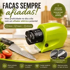 Amolador Afiador de Faca Eletrico Tesoura Ferramentas Lamina Alicate de Unha à PILHA codAL9