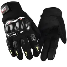 🛡️ Luva Moto Reforçada - Para Motoqueiro: Proteção Completa Touch Screen Antiderrapante
