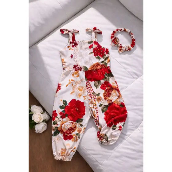 Macacão Infantil Menina | Roupa Blogueira de Criança 1, 2, 3 Anos