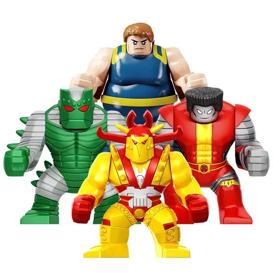 Grande Máquina De Destruidor De Blob Colosus Algrim Kurse Super Heróis Blocos De Construção Brinquedos Para Crianças