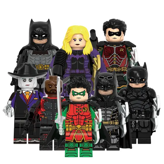 DC Heroes Figuras O Cavaleiro Das Trevas Retorna Deadshot Batgirl Damian Wayne Jerome Brinquedos De Bloco Infantil