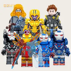 Máquina De Guerra Super Heroes Hawkeye Figuras Blocos De Construção Brinquedos Para Crianças