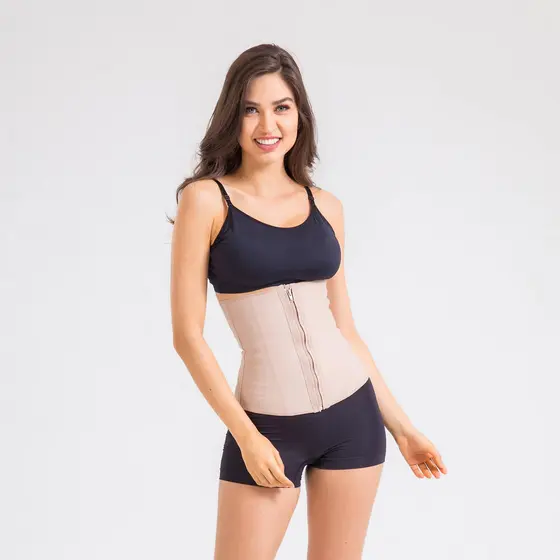 Cinta Modeladora Abdominal Com Ziper 419 Esbelt