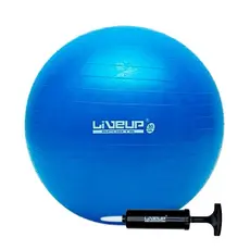 Bola Suíça para Pilates 65cm com Bomba de Inflar - LiveUp