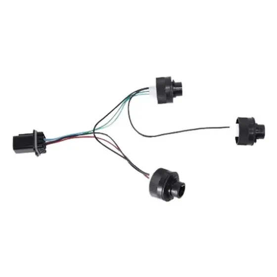Chicote Conector Plug Lanterna Traseira Hyundai Hr Kia Bongo Completo com Soquetes