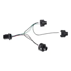 Chicote Conector Plug Lanterna Traseira Hyundai Hr Kia Bongo Completo com Soquetes
