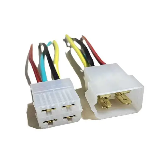 Chicote Engate Rapido 4 Vias para Som Automotivo