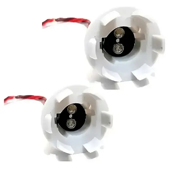 Par Soquete Para Lampada 2 Polos Freio E Seta Universal