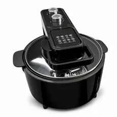 Airfryer Fritadeira Elétrica Sem Óleo Power Inox Digital 8l 110v 220v