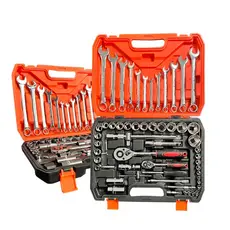 Kit Ferramenta Jogo Soquete Chave Combinada Catraca 61 Pcs