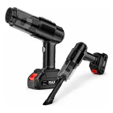 Aspirador Soprador Portail Eletrico Recarregável Sem Fio120w
