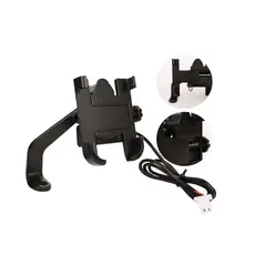 SUPORTE DE CELULAR PARA MOTO COM CARREGADOR  somente para Retrovisor Moto KICOOL