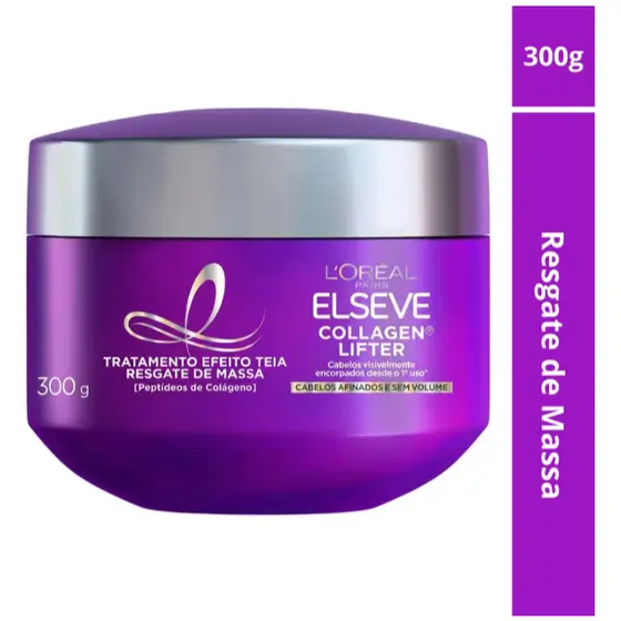 Máscara Elseve Collagen Lifter 300g