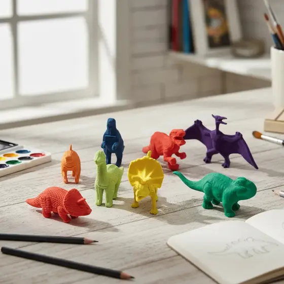 MINI BORRACHA FORMATO DINO - LEOLEO