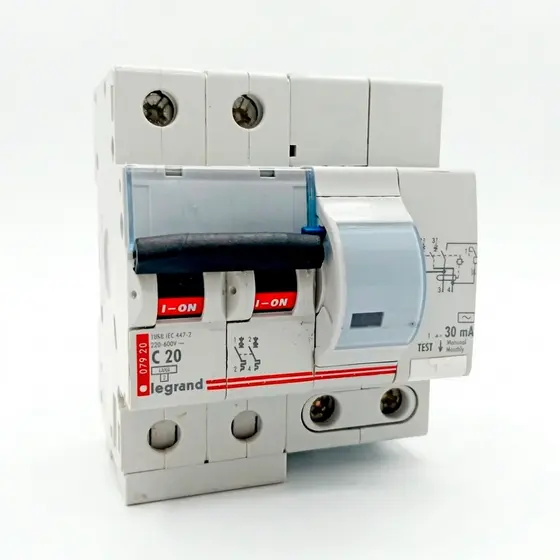 Disjuntor Diferencial Residual 20a DDR Bipolar