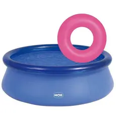 Piscina Inflável 1900L Redonda Mor Brinde Boia Neon