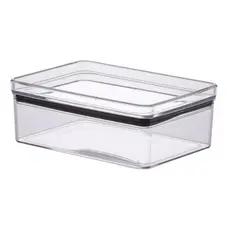 Porta Frios Hermetico Transparente Paramount 770ml Organizador De Armario Cozinha Geladeira Mantimentos