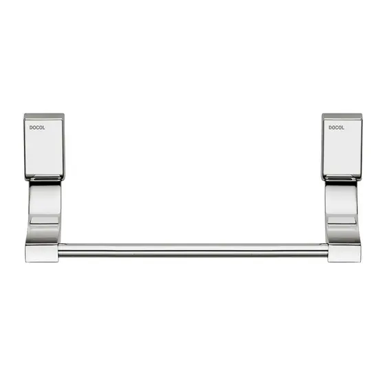 Porta Toalha De Rosto Top Cromado Docol
