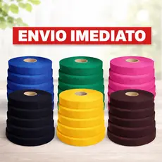 Kit 5 Rolos de Helanca Para Tapete Frufru Corte 2,5cm gramatura 120|Alta Qualidade - Envio imediato