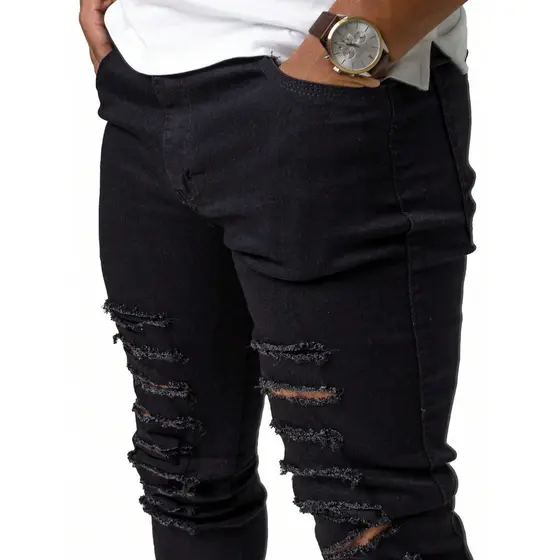 Calças Masculinas Jeans Com Elastano Lycra Super Stretch Confortavel - Lions Jeans