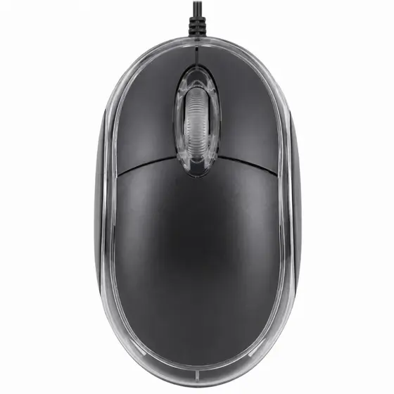 Mouse Com Fio USB 1200 DPI Óptico Gamer para PC Notebook Computador Laptop e boa Conectividade