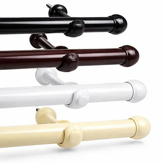 Varão de Cortina 1,0m x 28mm Aço Reforçado (Grosso) – Várias Cores | Envio Imediato