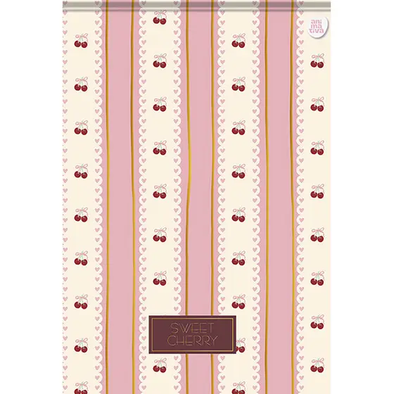 Bloco Vertical com Cheirinho de Cereja e 80fls