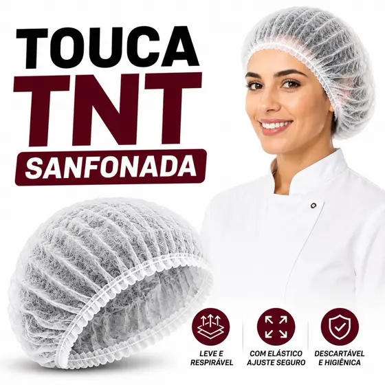 Kit Toucas Descartáveis TNT para Procedimento Rede Redinha